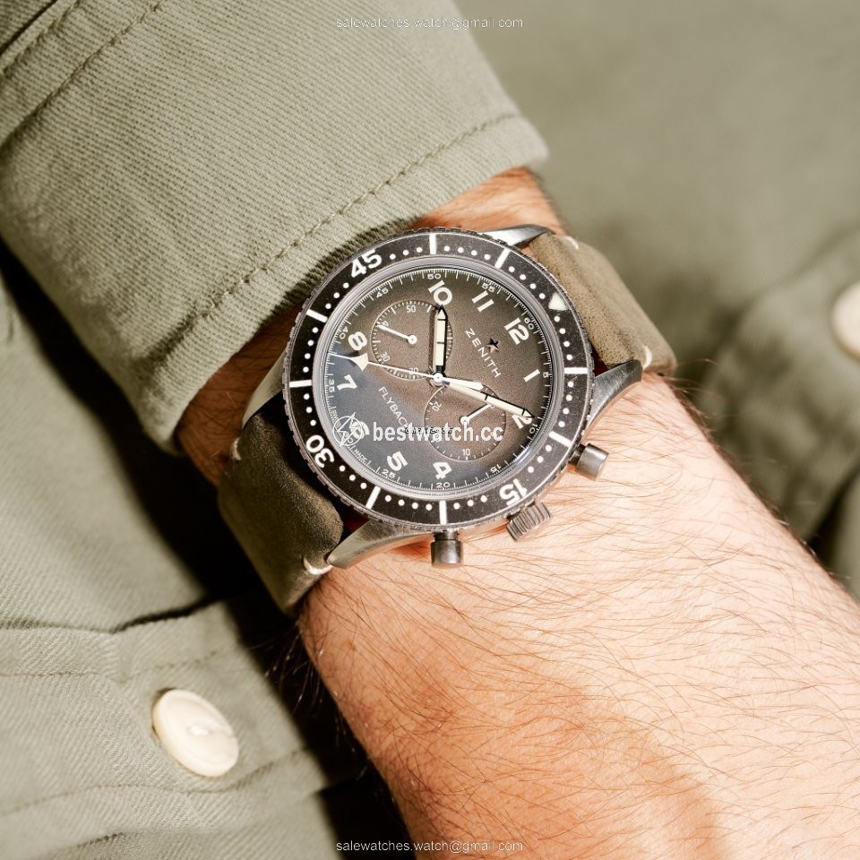 Zenith Pilot Mens watch Unisex Automatic Steel 11.2240.405 21.C773 Replica 2