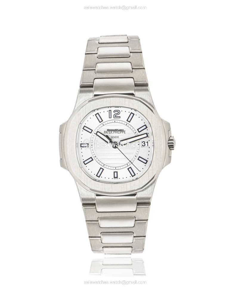 IMG_9085 Patek Philippe Nautilus Womens watch Quartz White gold 7011 1G-001 Replica 2
