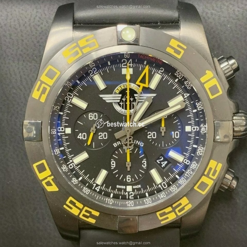 IMG_9085 Breitling Chronomat GMT Mens watch Unisex Automatic Steel MB0410 Replica 2