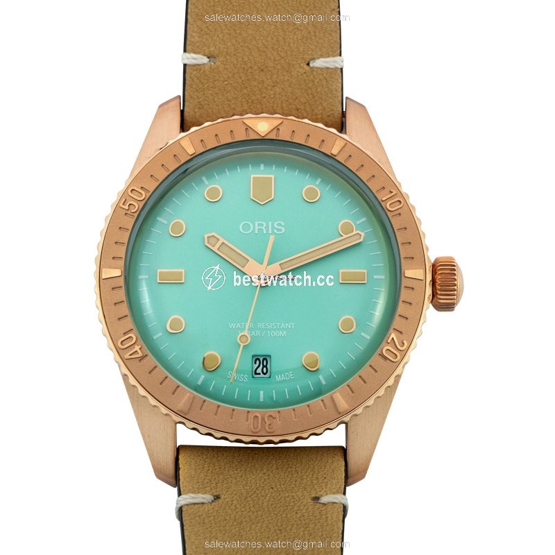 IMG_9085 Oris Divers Mens watch Unisex Automatic Bronze 01 733 7771 3157-07 5 19 04BR Replica 2