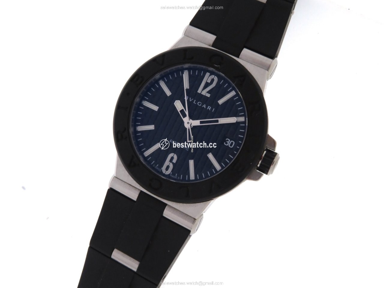 Bulgari Diagono Mens watch Unisex Automatic Steel DG35SV Replica 2