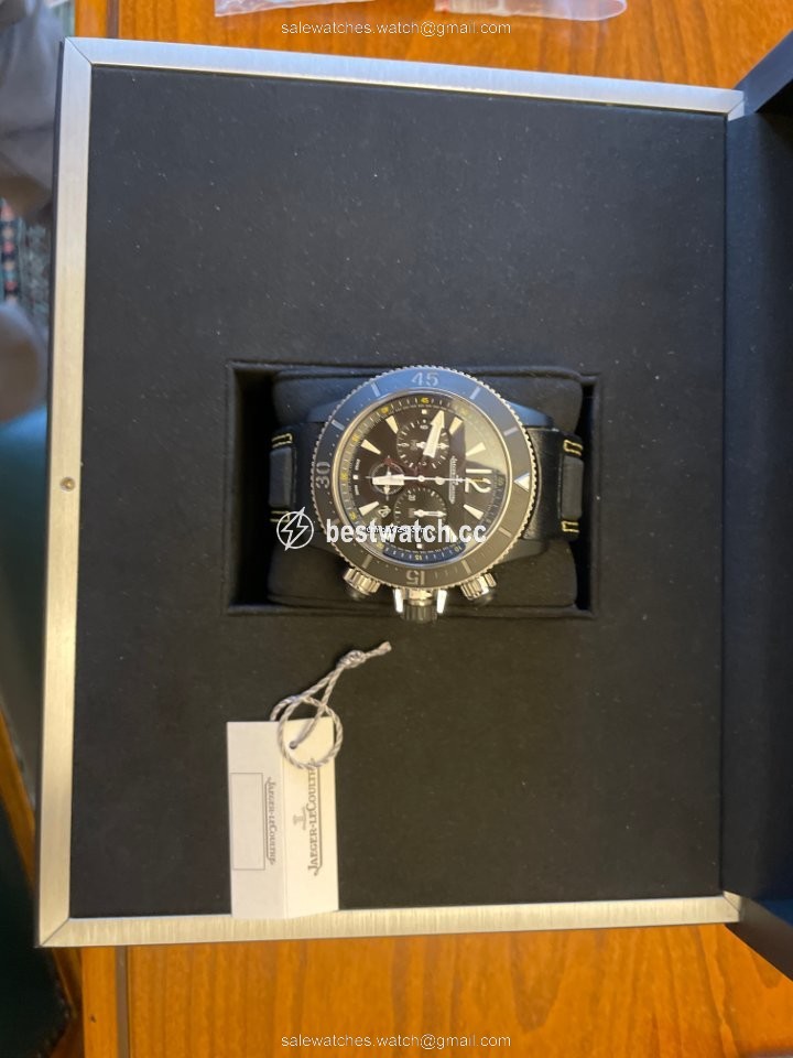 IMG_9085 Jaeger-LeCoultre Master Compressor Diving Chronograph GMT Navy SEALs Mens watch Unisex Automatic Titanium Q178T471 Replica 2
