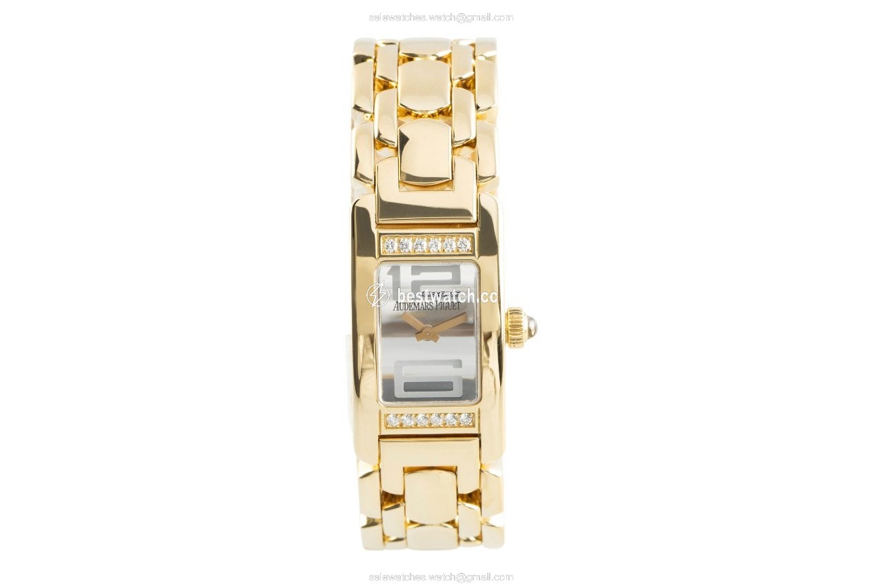 Audemars Piguet Promesse Womens watch Quartz Yellow gold 67361BA Replica 2