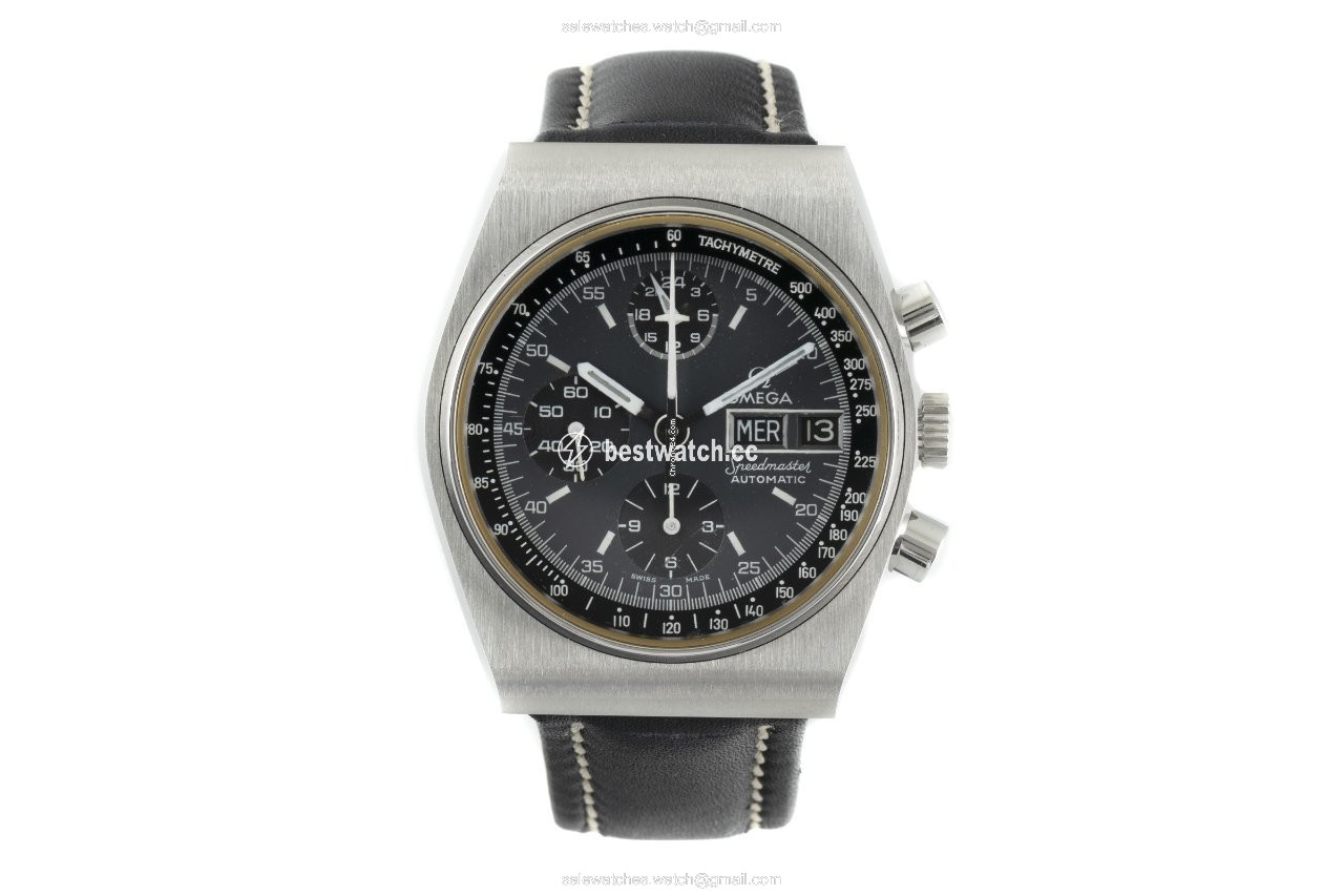 Omega Speedmaster Day Date Mens watch Unisex Automatic Steel 176.0016 Replica 2