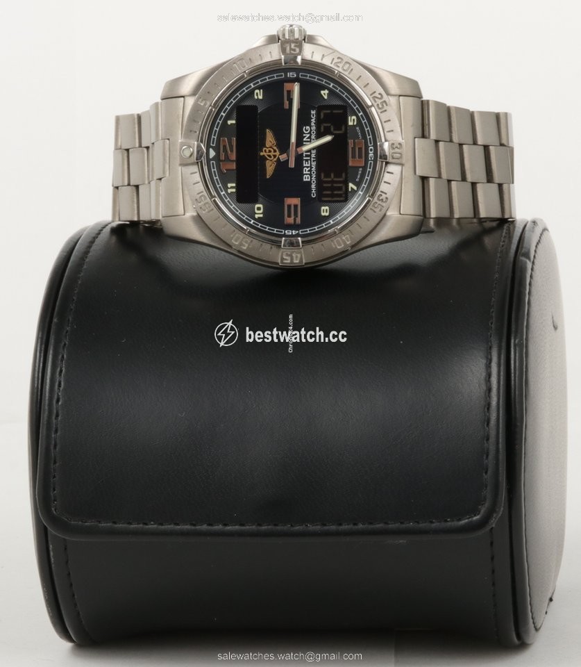 IMG_9085 Breitling Aerospace Avantage Mens watch Unisex Quartz Titanium E79362 Replica 2