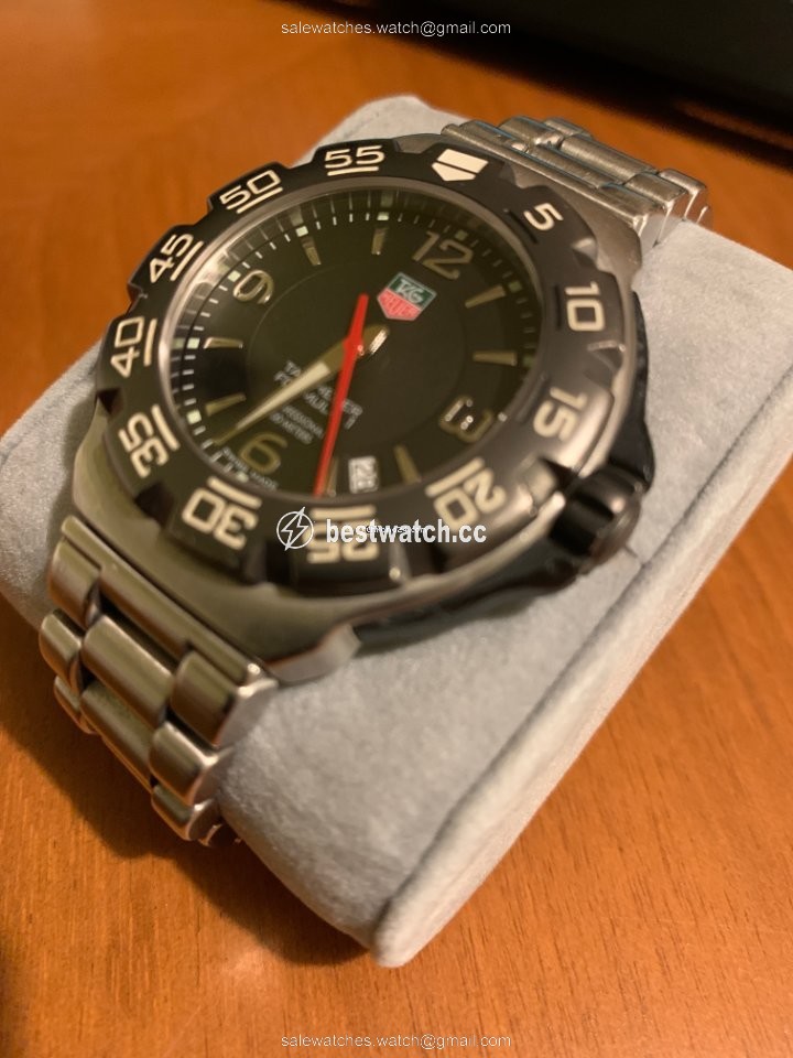 IMG_9085 TAG Heuer Formula 1 Quartz Mens watch Unisex Quartz Steel WAC1110-0 Replica 2