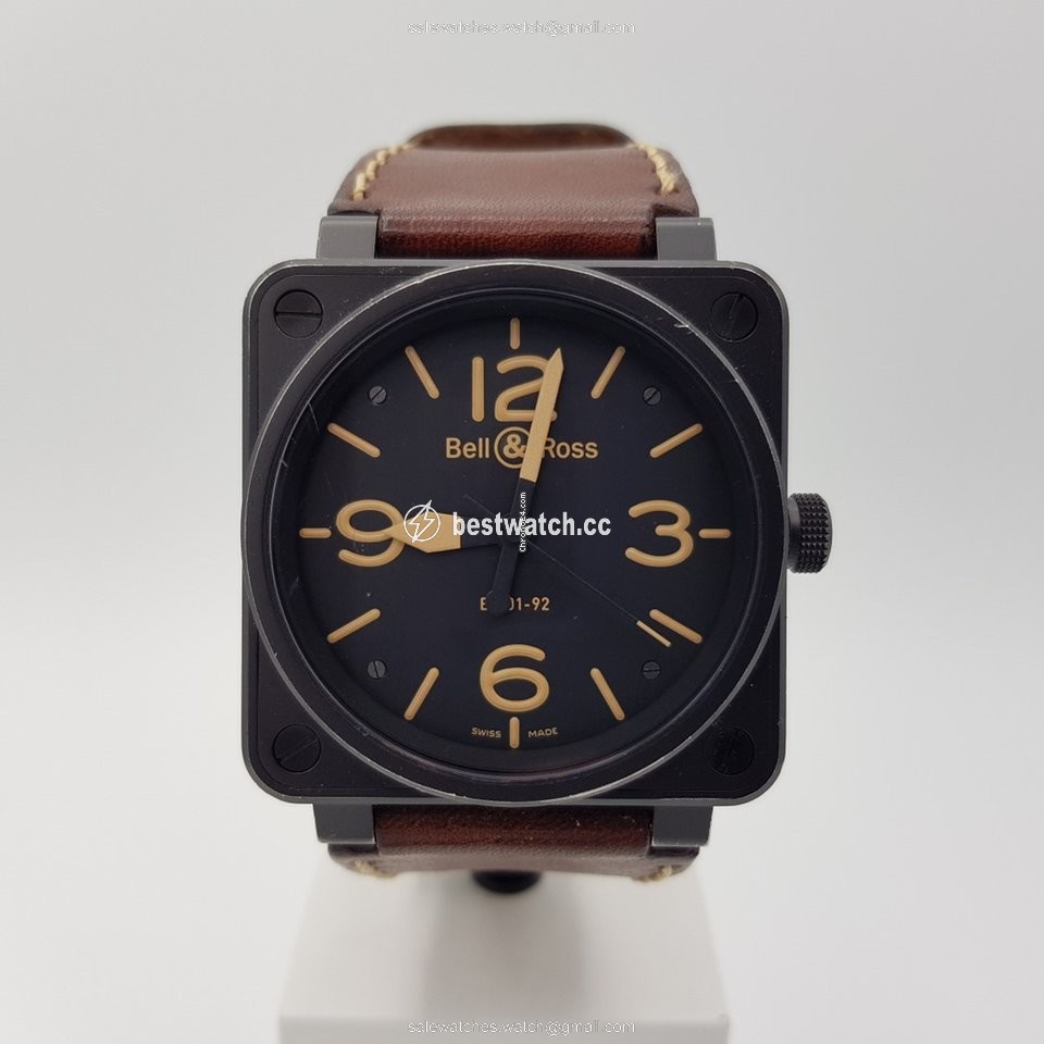 IMG_9085 Bell & Ross BR 01-92 Mens watch Unisex Automatic Steel BR0192-HERITAGE Replica 2