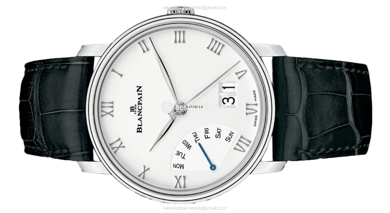 IMG_9085 Blancpain Villeret Mens watch Unisex Automatic Steel 6668-1127-55B Replica 2