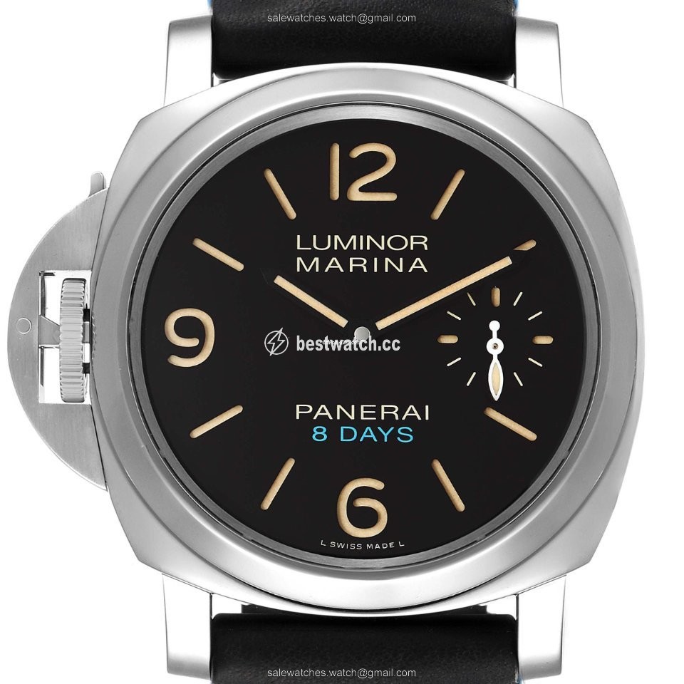 Panerai Luminor Marina 8 Days Mens watch Unisex Manual winding Steel PAM00796 Replica 2