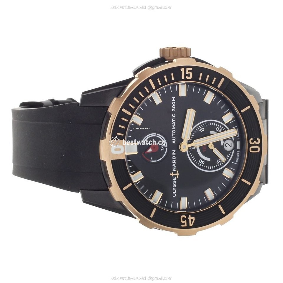 IMG_9085 Ulysse Nardin Mens watch Unisex Automatic Titanium 1185-170 BLACK Replica 2
