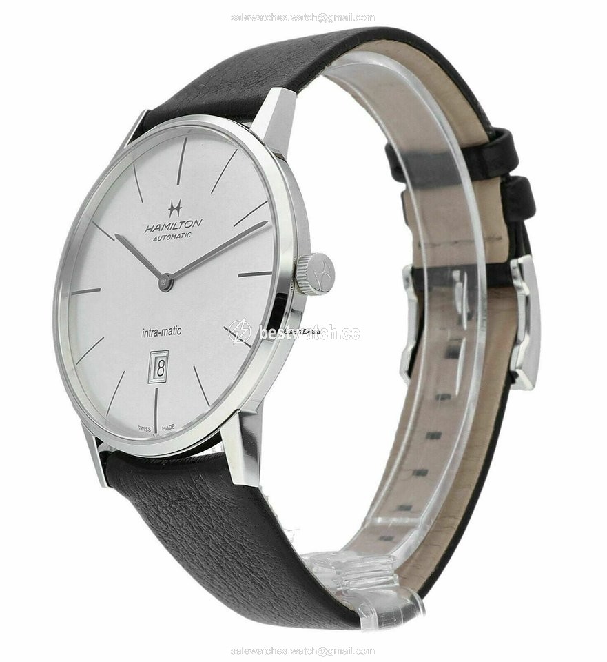 IMG_9085 Hamilton Intra-Matic Mens watch Unisex Automatic Steel H38755751 Replica 2