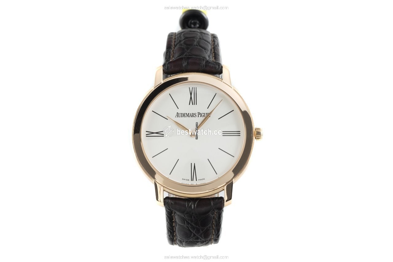 IMG_9085 Audemars Piguet Jules Audemars Mens watch Unisex Manual winding Red gold 150930R Replica 2