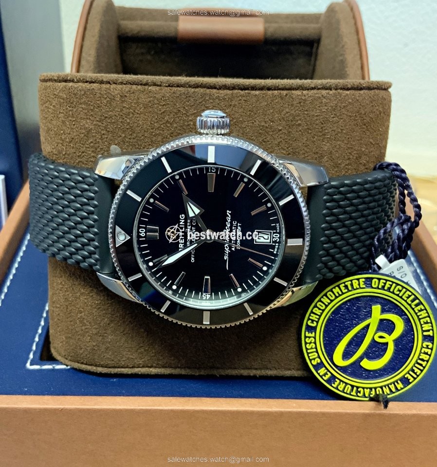 IMG_9085 Breitling Superocean Heritage II 42 Mens watch Unisex Automatic Steel AB2010121B1S1 Replica 2