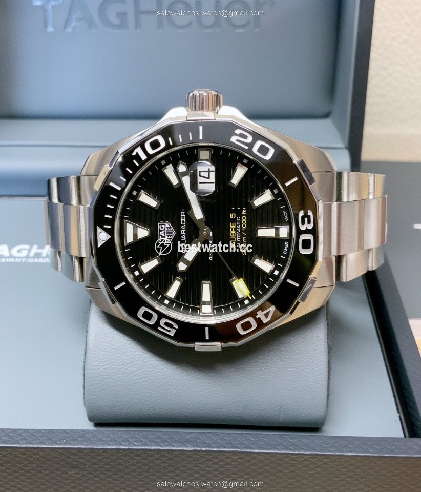 TAG Heuer Aquaracer 300M Mens watch Unisex Automatic Steel WAY201A.BA0927 Replica 2