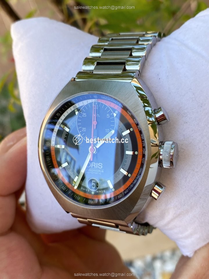 IMG_9085 Oris Chronoris Mens watch Unisex Automatic Steel 01 672 7564 4154-Set Replica 2