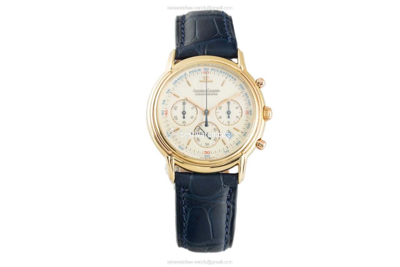 IMG_9085 Jaeger-LeCoultre Odysseus Mens watch Unisex Quartz Yellow gold 165.7.30 Replica 2