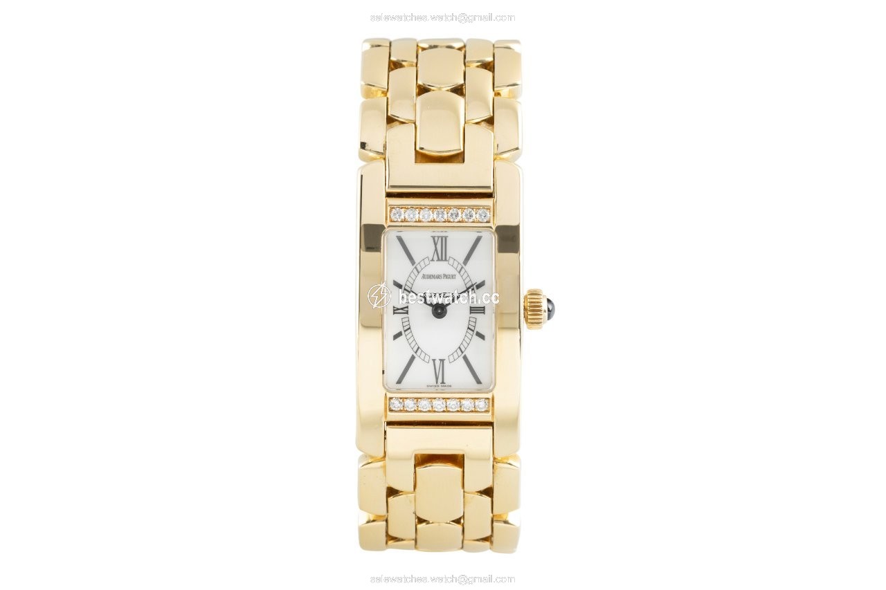 Audemars Piguet Promesse Womens watch Quartz Yellow gold 67364BA Z 1156BA 01 Replica 2