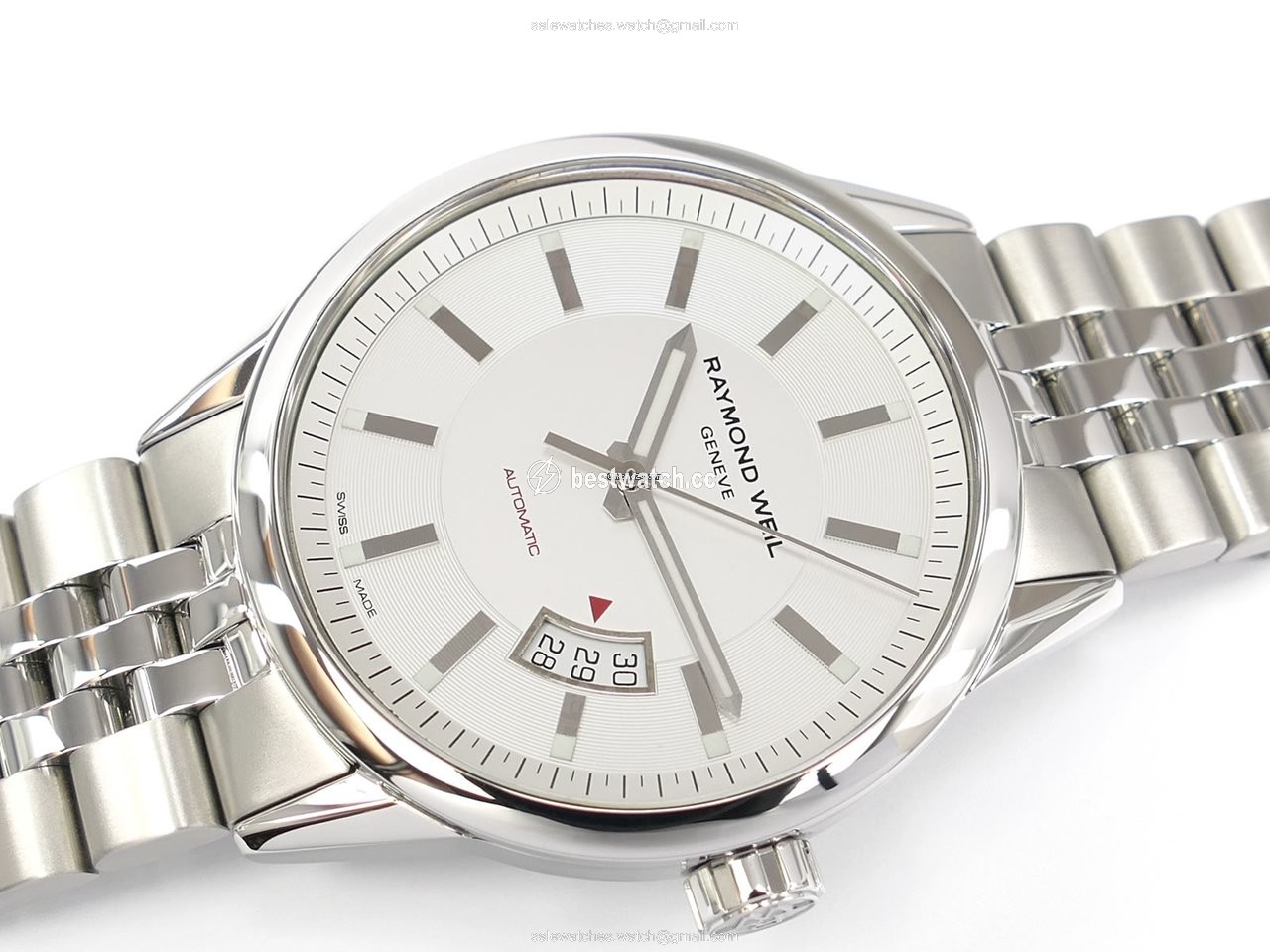 IMG_9085 Raymond Weil Freelancer Mens watch Unisex Automatic Steel 2730-ST-65001 Replica 2