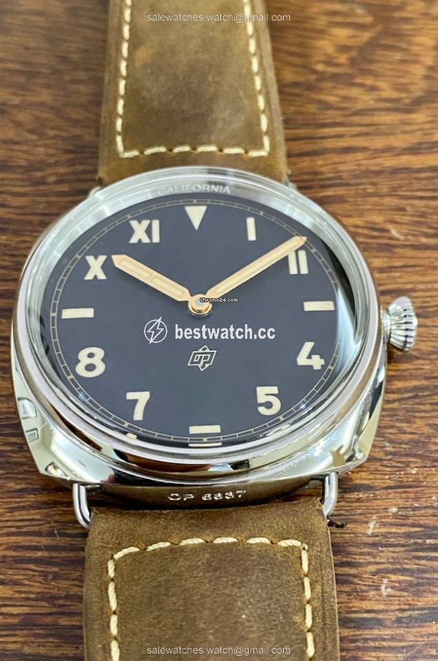 IMG_9085 Panerai Radiomir 3 Days 47mm Mens watch Unisex Manual winding Steel PAM 00424orPAM 424 Replica 2