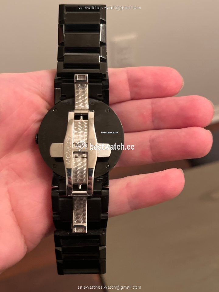 IMG_9085 Movado Sapphire Mens watch Unisex Automatic Steel 0607179 Replica 2