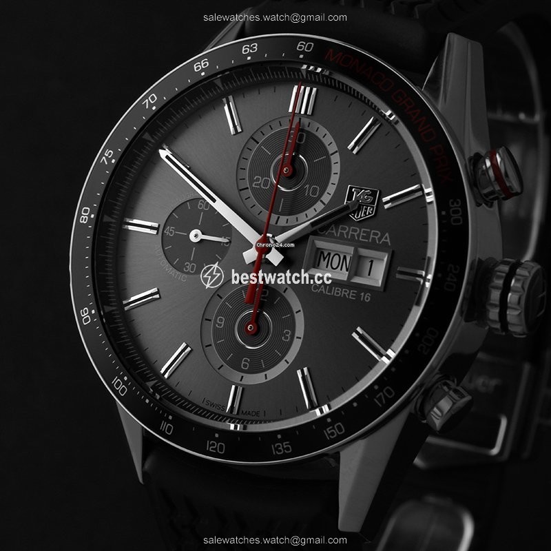 IMG_9085 TAG Heuer Carrera Calibre 16 Mens watch Unisex Automatic Steel CV2A1M.FT6033 Replica 2