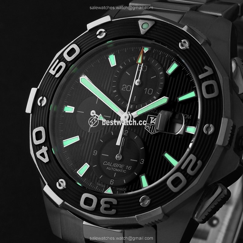 IMG_9085 TAG Heuer Aquaracer 500M Mens watch Unisex Steel CAJ2110.BA0872 Replica 2