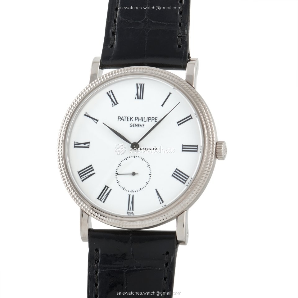 IMG_9085 Patek Philippe Calatrava Mens watch Unisex Manual winding White gold 5116G Replica 2