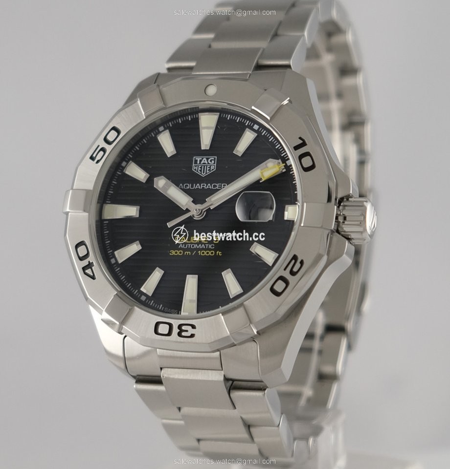 IMG_9085 TAG Heuer Aquaracer 300M Mens watch Unisex Automatic Steel WAY 2010 Replica 2