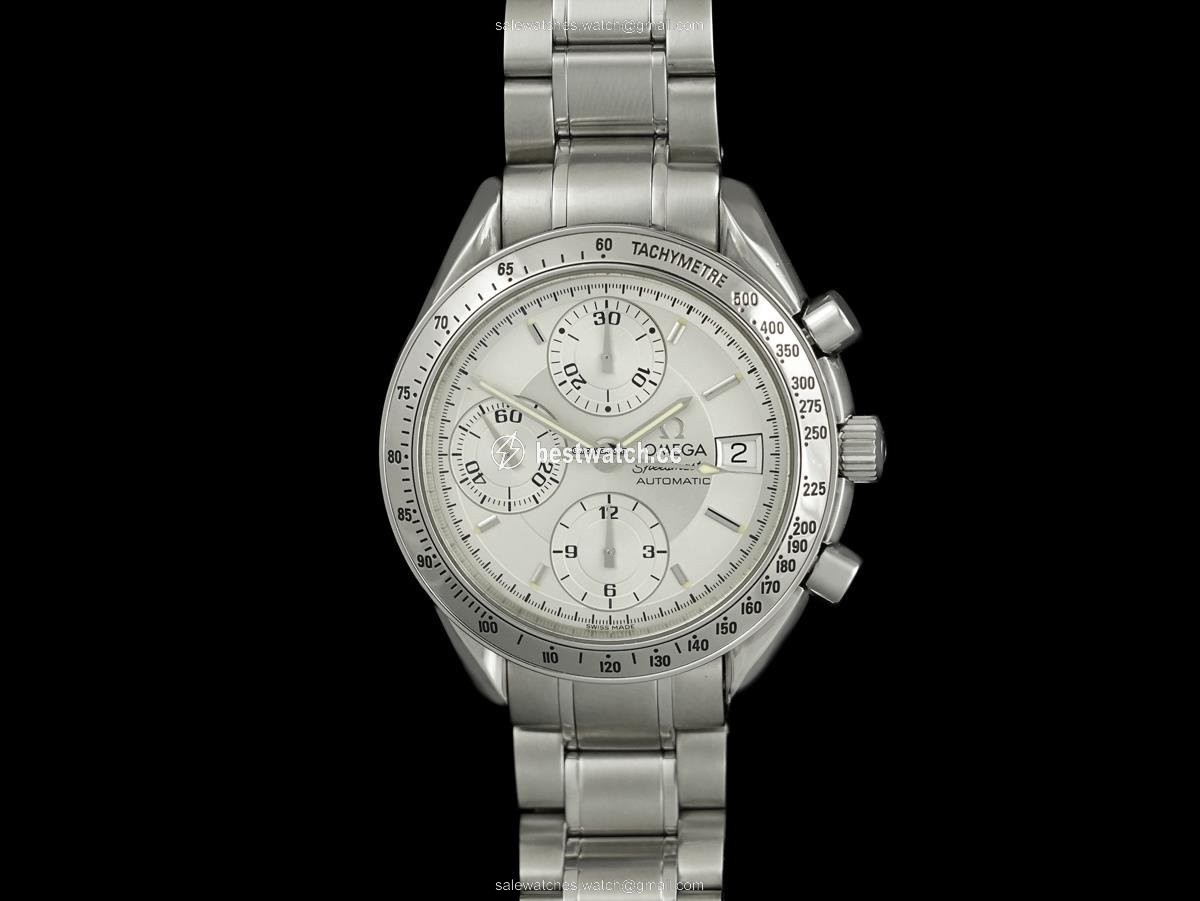 IMG_9085 Omega Speedmaster Date Mens watch Unisex Automatic Steel 8409SH Replica 2