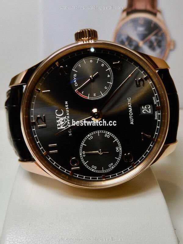 IMG_9085 IWC Portuguese Automatic Automatic Rose gold IW500702 Replica 2