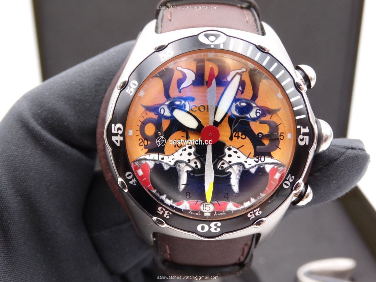 IMG_9085 Corum Bubble Mens watch Unisex Automatic Steel 285.180.20 Replica 2