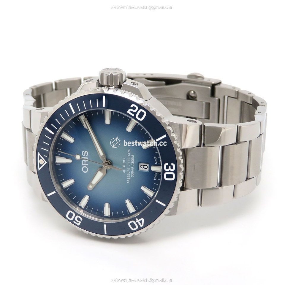 Oris Aquis Date Mens watch Unisex Automatic Steel 01 733 7730 4175 Replica 2