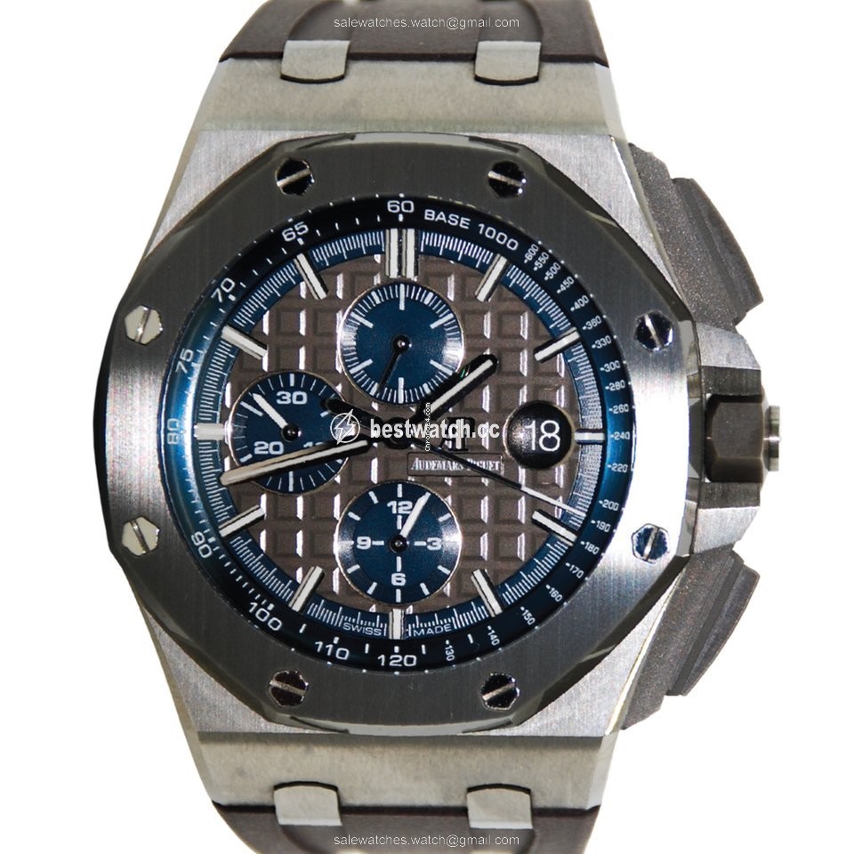 Audemars Piguet Royal Oak Offshore Chronograph Mens watch Unisex Automatic Titanium 26400.IO.OO.A004CA.02 Replica 2