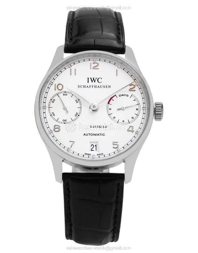 IWC Portuguese Automatic Mens watch Unisex Automatic Platinum IW500104 Replica 2