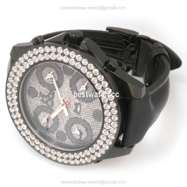 IMG_9085 Jacob & Co. Five Time Zone Quartz Steel JC-30JBD Replica 2