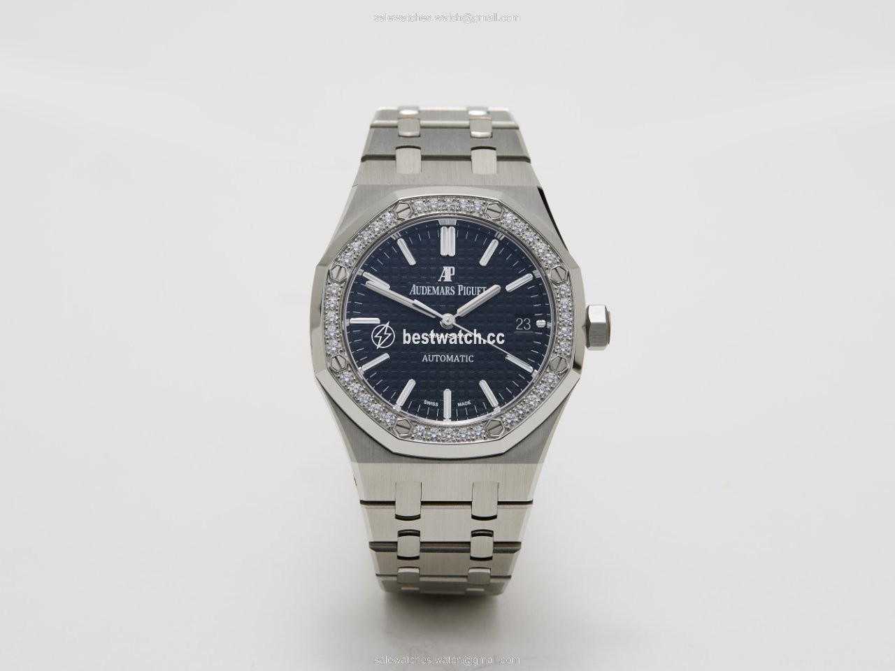 Audemars Piguet Royal Oak Lady Womens watch Automatic Steel 15451ST.ZZ.1256ST.01 Replica 2