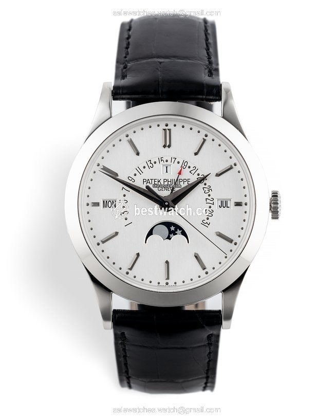 IMG_9085 Patek Philippe Perpetual Calendar Automatic Platinum 5496P-001 Replica 2