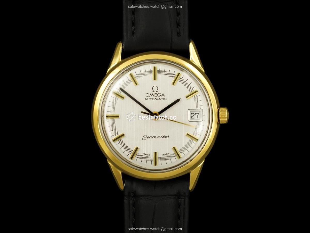 IMG_9085 Omega Seamaster Mens watch Unisex Automatic Gold Steel 8205 Replica 2
