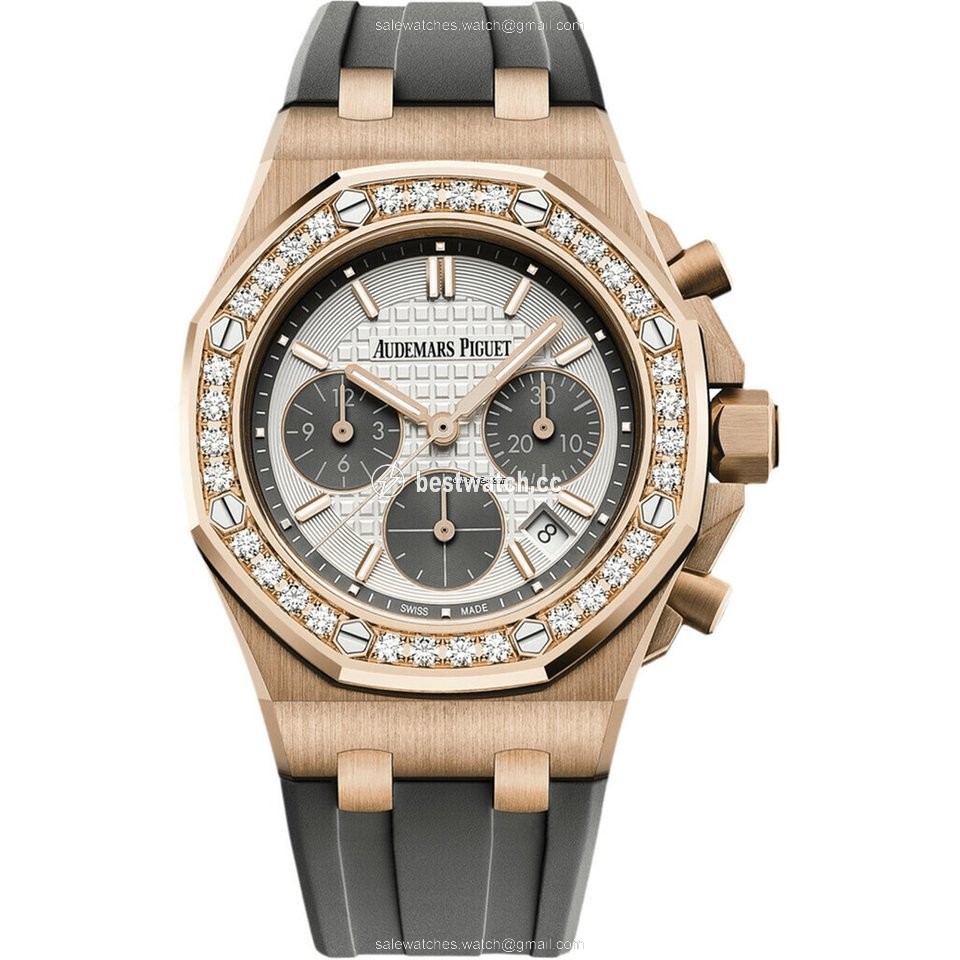 IMG_9085 Audemars Piguet Royal Oak Offshore Lady Womens watch Automatic Rose gold 26231OR.ZZ.D003CA.01 Replica 2