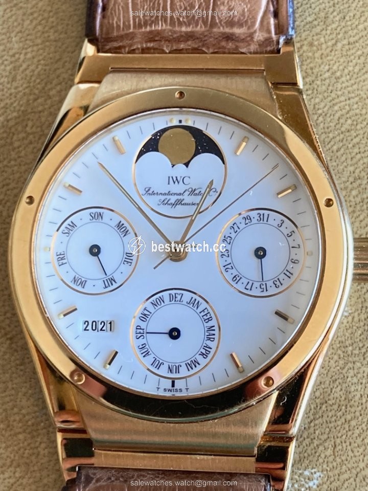 IMG_9085 IWC Ingenieur Mens watch Unisex Automatic Yellow gold IW3540 Replica 2