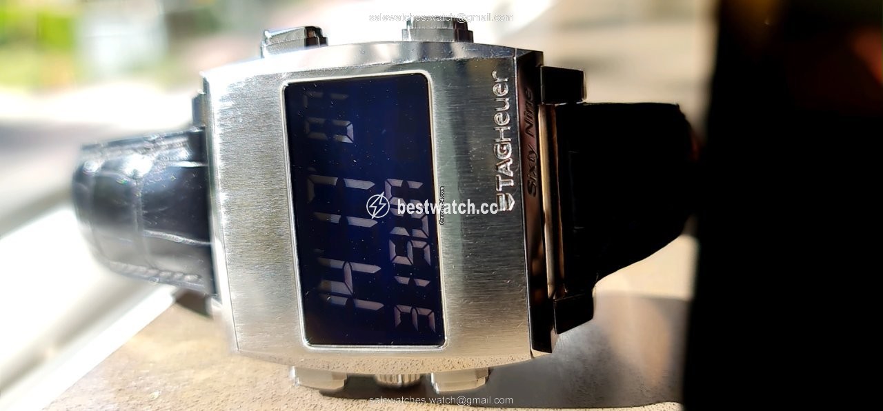 IMG_9085 TAG Heuer Monaco Mens watch Unisex Manual winding Steel CW9110-0 Replica 2