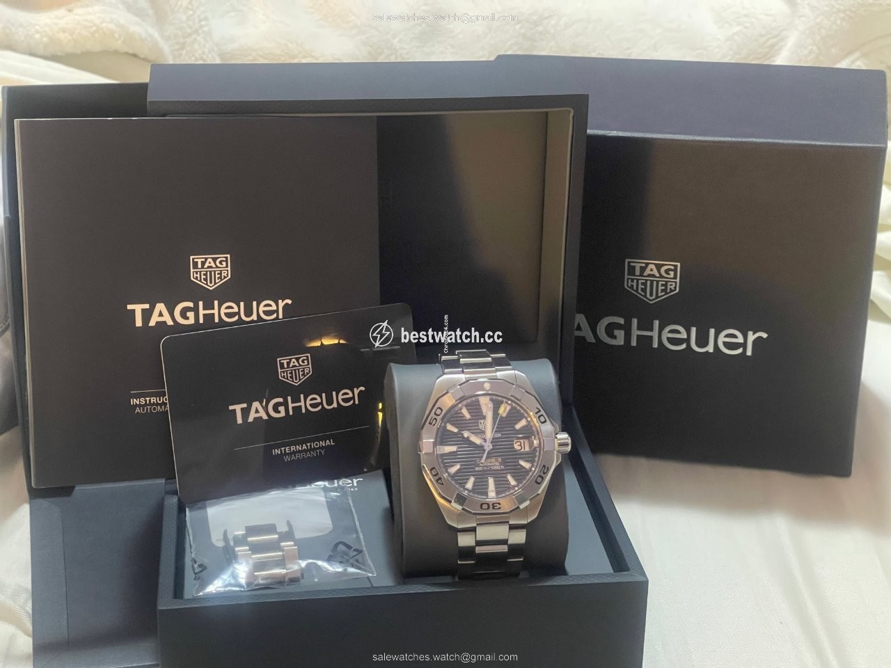 IMG_9085 TAG Heuer Aquaracer 300M Mens watch Unisex Automatic Steel WBD2113.BA0928 Replica 2