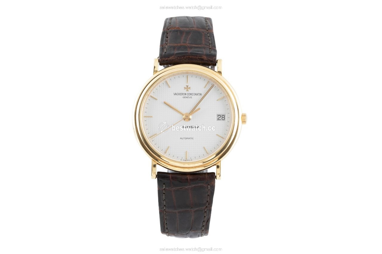 Vacheron Constantin Patrimony Mens watch Unisex Automatic Yellow gold 46014 47014 Replica 2