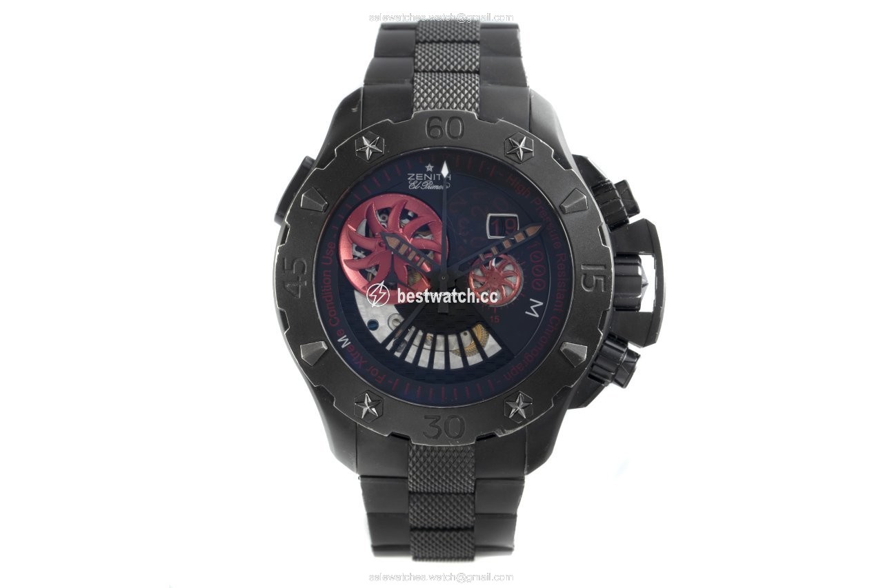 IMG_9085 Zenith Defy Mens watch Unisex Automatic Titanium 96.0527.4039 Replica 2