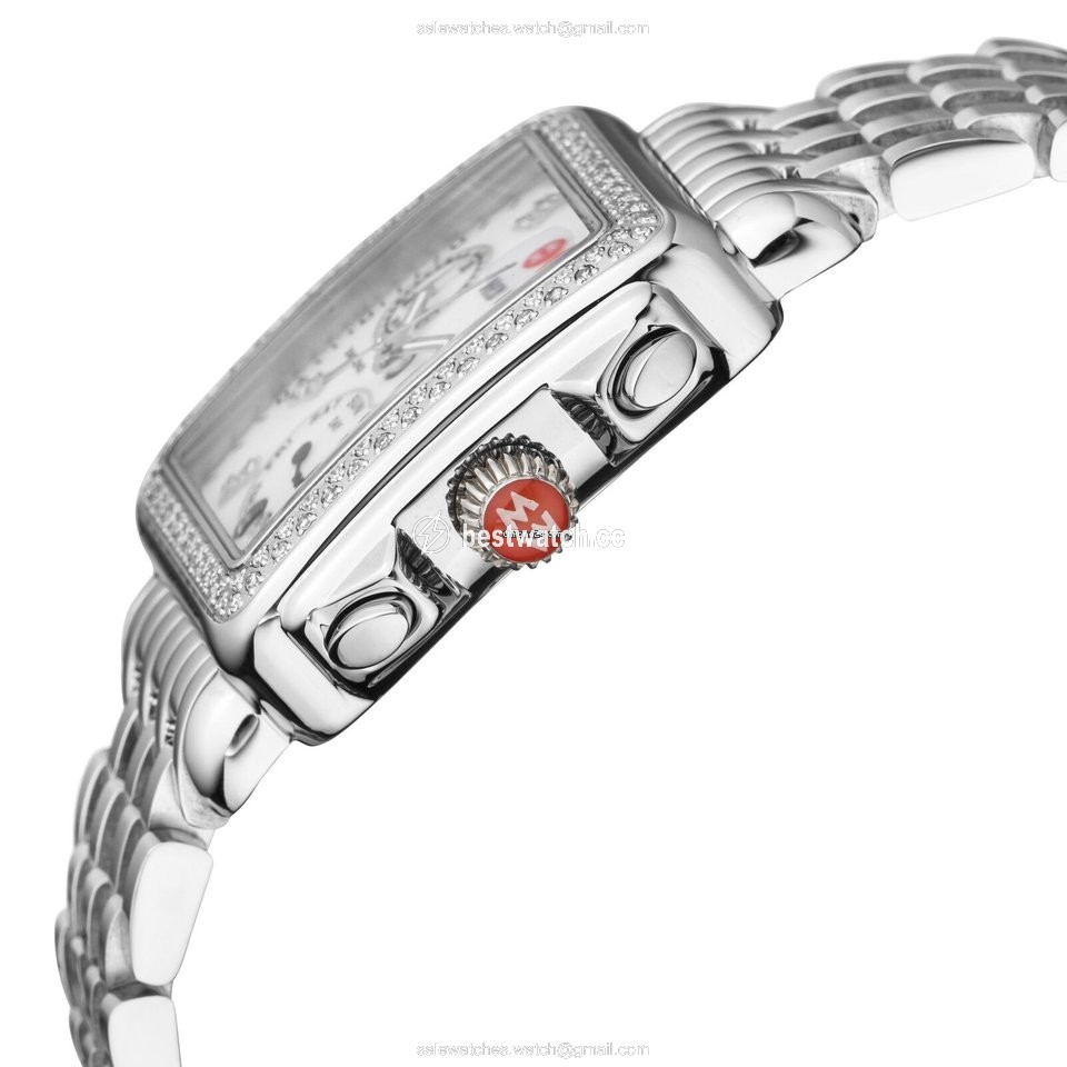 Michele Deco Womens watch Quartz Steel MWW06P000099-SDB Replica 2