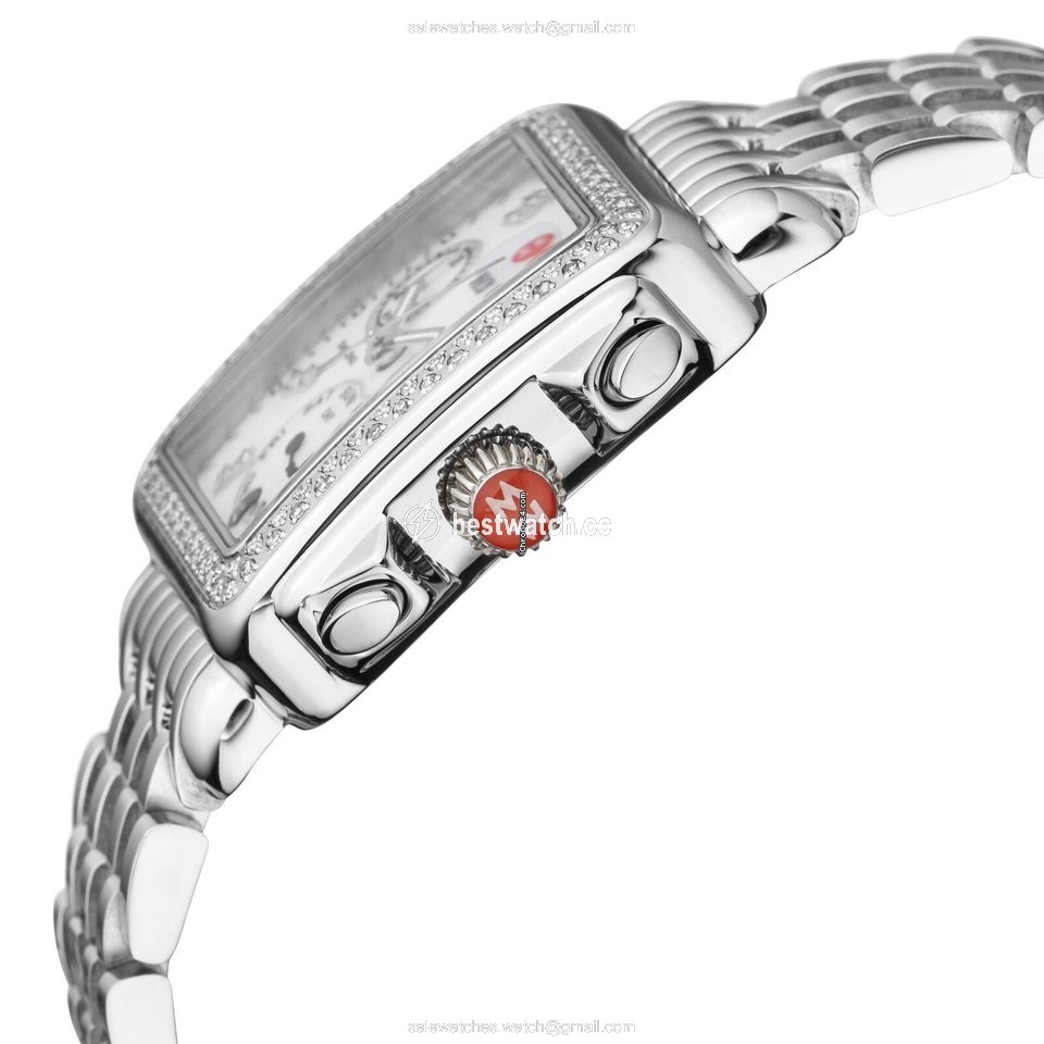 Michele Deco Womens watch Quartz Steel MWW06P000099-SD Replica 2