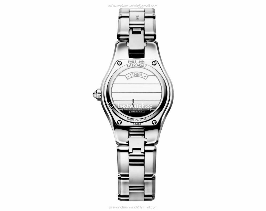 Baume & Mercier Linea Womens watch Quartz Steel MOA10013-SD Replica 2