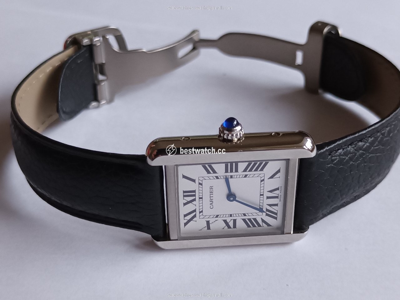 Cartier Tank Solo Womens watch Quartz Steel WSTA0030 Replica 2