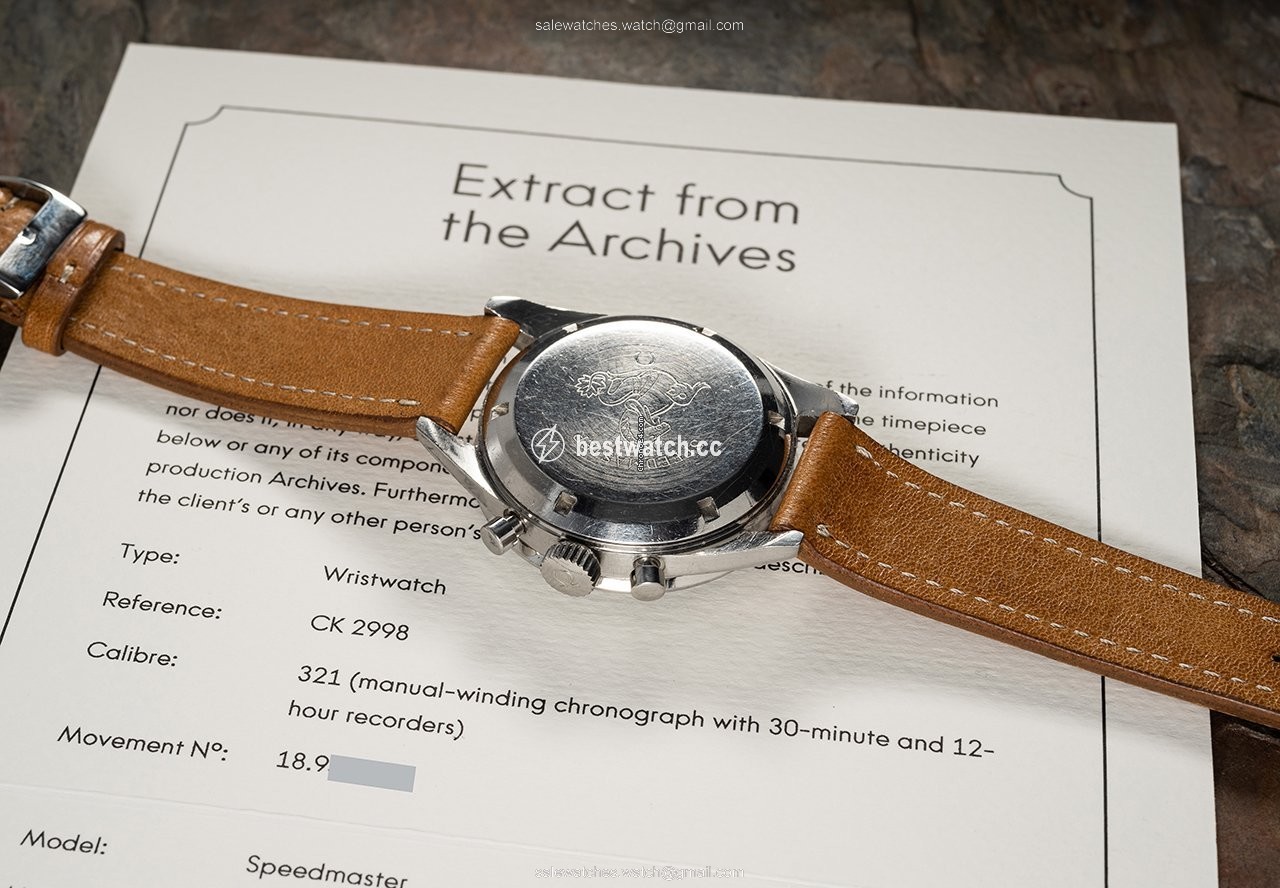 IMG_9085 Omega Speedmaster Mens watch Unisex Manual winding Steel 2998-6 Replica 2