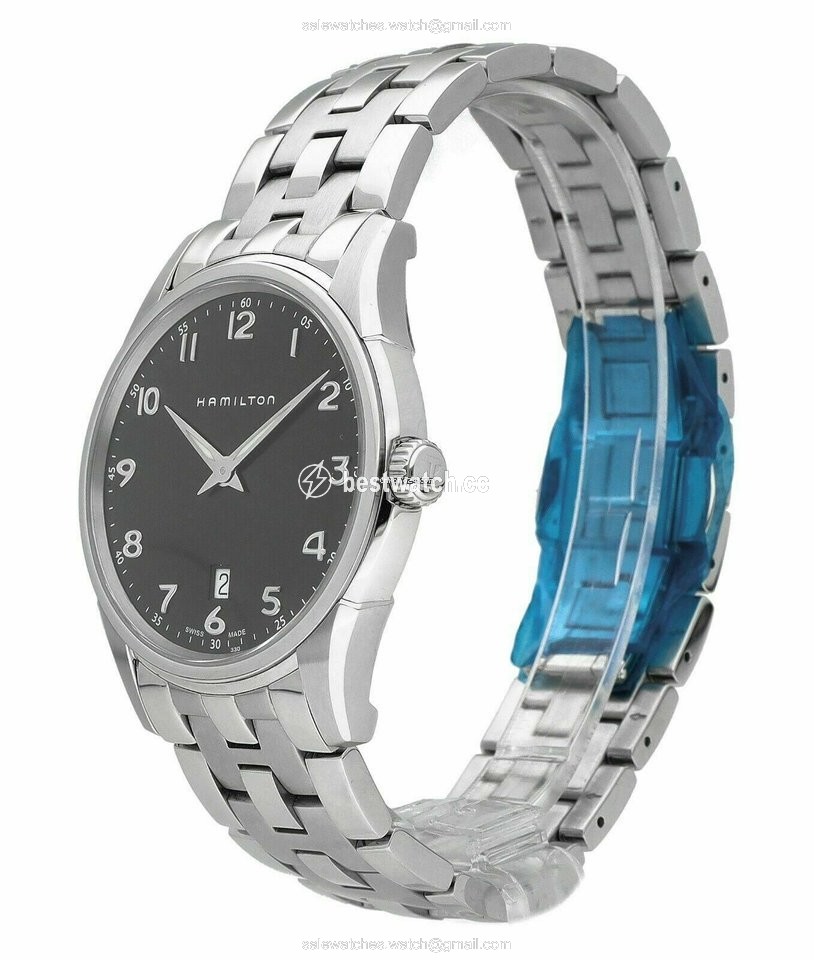 Hamilton Jazzmaster Thinline Mens watch Unisex Quartz Steel H38511133 Replica 2